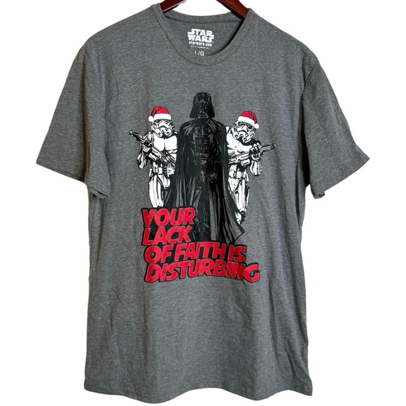 Star Wars Christmas Darth Vader Anakin Skywalker Stormtroopers Santa Hats Large - Picture 2 of 16